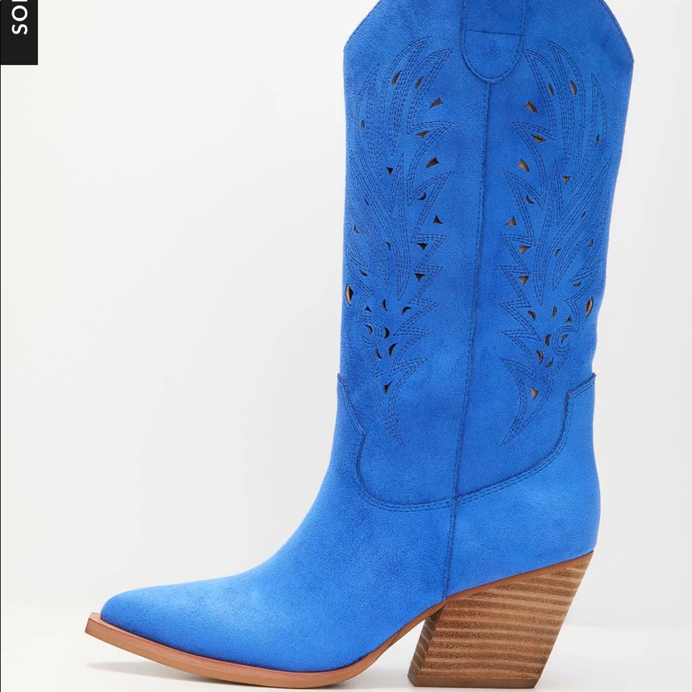 Vici Blue Western Boots - Picture 2 of 6